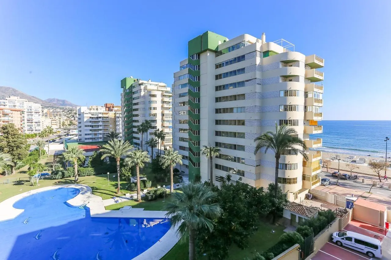 ☆Beachfront 1Br Ronda 4 - Ac/Wifi/Pool Fuengirola 0*,  Spain